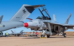 RAAF Base Learmonth, Northwest Cape, 1 Squadron, 36 Squadron, Super Hornet, C-17A, TS25